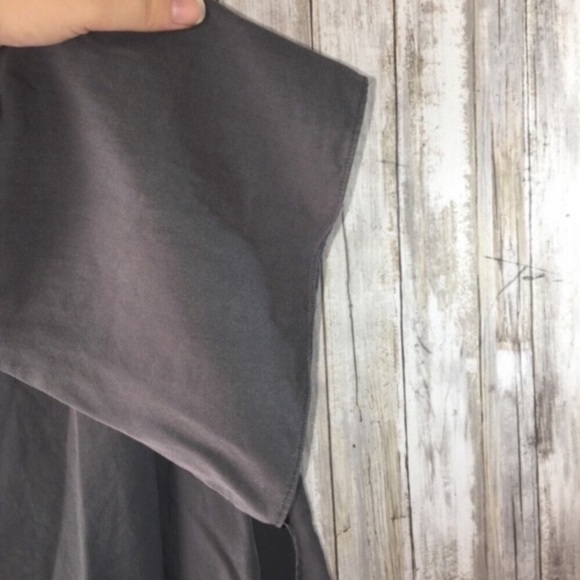 Do+Be Grey Open Shoulder Blouse - Picture 5 of 5